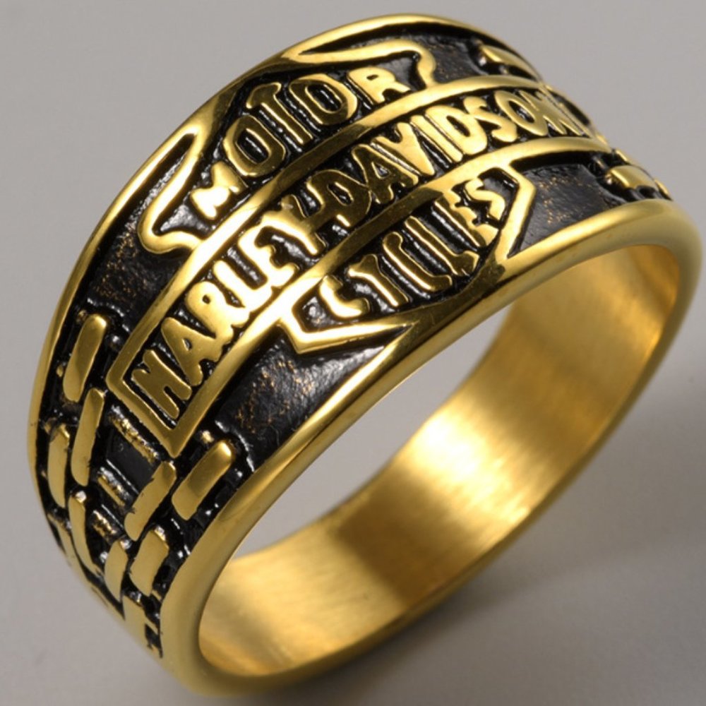 Harley Davidson Biker Ring size 7
